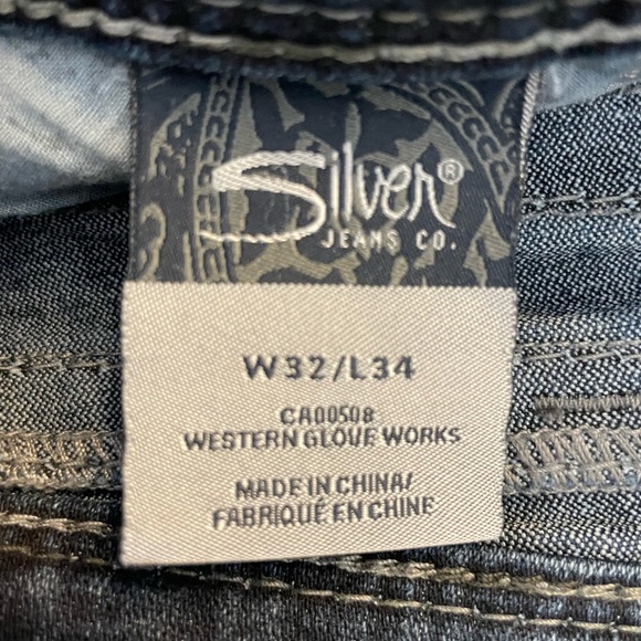 Silver Jeans Suki Surplus size 32W 34L flare (2420) - Picture 7 of 13